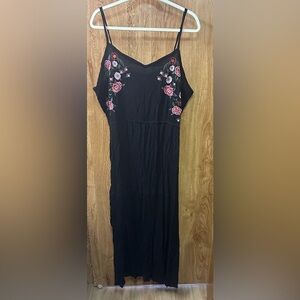 Kelly Renee Embroidered Floral Maxi Women's‎ Dress XXXL